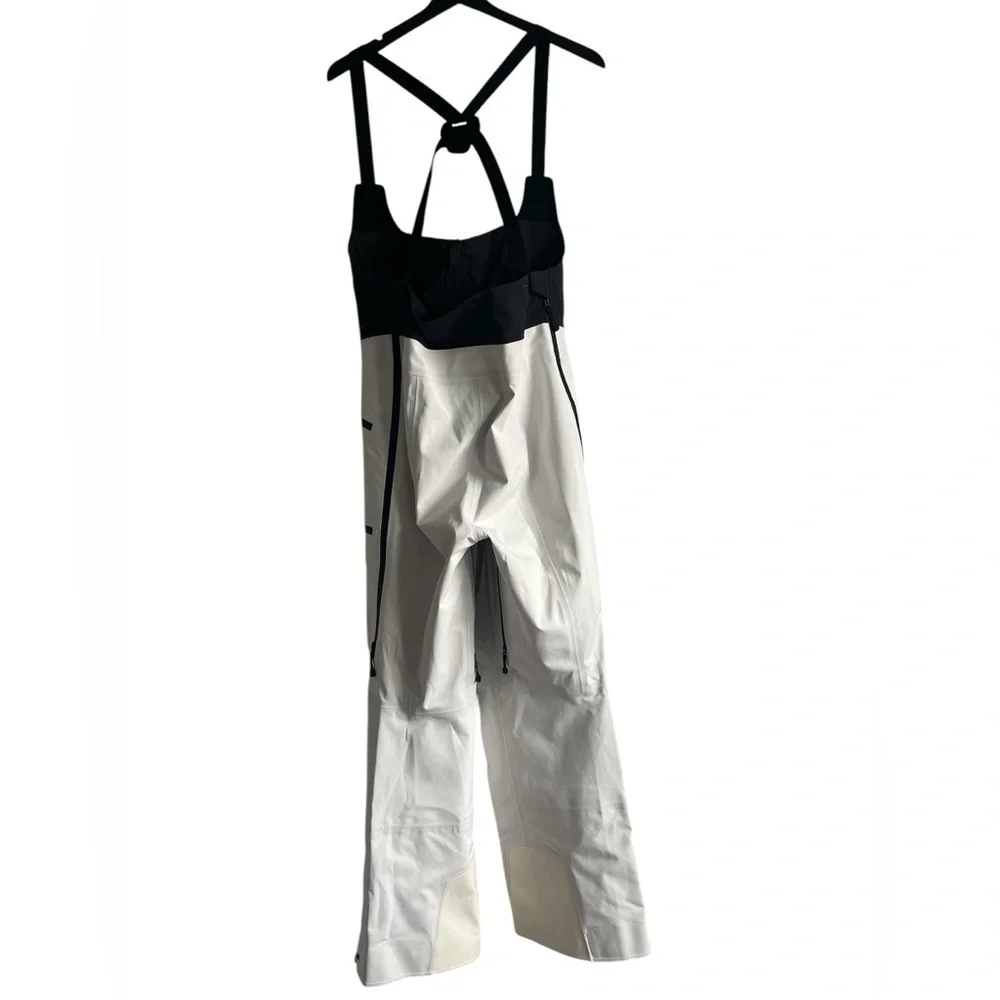 New Women's The North Face Summit Series Verbier GORE-TEX® Bibs Size Large White
